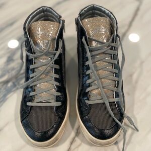 P448 Skate Glam Hi-Top Women's Sneakers.